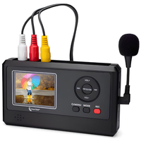 Video Dijital Dönüştürücü Deluxe Sürüm, Bilgisayar Gerektirmez, 2,3 inç LCD Ekran, VCR VHS Hi8 Kamera DVD'lerini Kaydeder