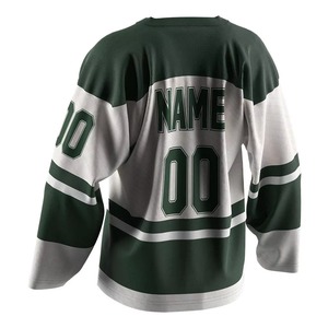 Premium Ice Hockey Jerseys Custom Sports Uniforms High Performance Fabric For Professional Clubs And Teams Supply - Product Image 4