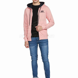 Sudaderas con Cremallera para Hombre de Diseño Personalizado, Alta Calidad, Tejido Transpirable, Color Sólido, Más Vendidas - Product Image 3