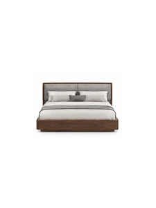 Base de Cama Moderna de Madera Maciza, Estilo Plataforma Simple, Muebles Duraderos para Dormitorio, Hogar, Hotel, Resort, Apartamento - Product Image 1