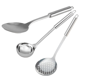Cuchara de cocina de acero inoxidable, organizador de cocina multifuncional ecológico, accesorios de cocina - Product Image 4