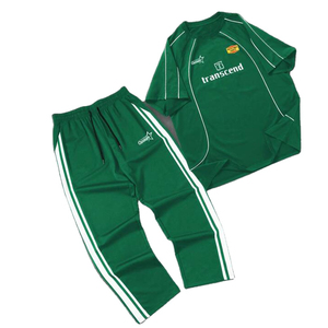 Ensemble de survêtement d'été décontracté pour homme, en coton épais, grande taille, coupe oversize, écologique, respirant, séchage rapide, style urbain - Product Image 1