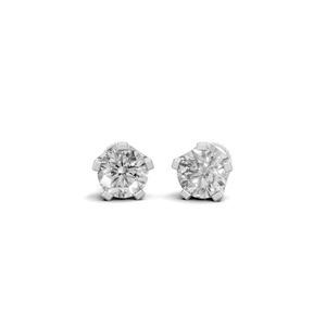 Modernos Diamantes Redondos Brillantes con Engaste de Garra Seguro para Joyería Fina Unisex y Accesorios Minimalistas para el Día a Día - Product Image 5