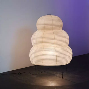 <span class=keywords><strong>Lampe</strong></span> en papier de riz, lampes de chevet pour salon, lanterne en papier, décoration japonaise, <span class=keywords><strong>lampe</strong></span> Akari Noguchi avec interrupteur à bouton - Product Image 5