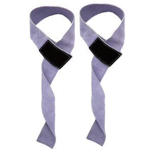 Sangles de musculation en cuir suédé personnalisées de haute qualité avec logo, robustes, antidérapantes, respirantes, unisexes, pour l'entraînement physique et le soutien des poignets - Product Image 3