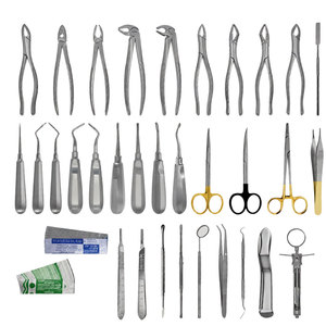 ชุดเครื่องมือผ่าตัดช่องปากระดับมืออาชีพ HEALTH BAY INSTRUMENTS HBI-409 ทำจากสแตนเลสสตีล ใช้ซ้ำได้ ด้ามจับออกแบบตามหลักสรีรศาสตร์ ใช้แรงมือ  สีเงิน - Product Image 4