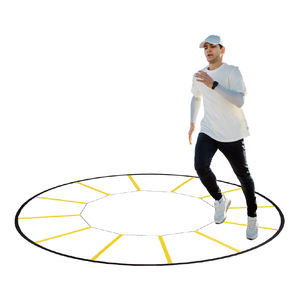 Lightweight Durable Portable PP & Polyester Multi-Sports Agility Training Practice Ladder <b>Trainer</b> with Carry <b>Bag</b> Unisex - Product Image 1