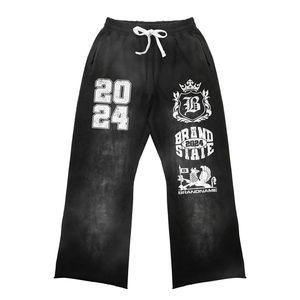 Survêtement streetwear à capuche épais noir délavé à l'acide 2026 |   Conception solide personnalisée |   Kit de formation OEM - Product Image 4