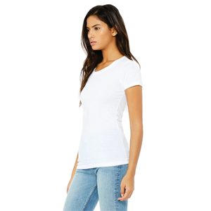 High Quality Heavyweight Cotton <b>T</b>-<b>Shirt</b> for Women Screen Print Logo Plain Design Short Sleeve Breathable Jersey Fabric <b>T</b> <b>shirts</b> - Product Image 2