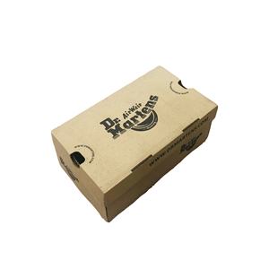 Boîte en carton auto-élevable personnalisée à 3 couches en matériaux recyclés, faible MOQ, design unique pour l'emballage de chaussures, fabriquée en carton recyclé - Product Image 1