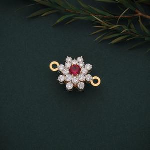 Élégant pendentif en or jaune 18 carats avec diamant rond brillant cultivé en laboratoire, collier de luxe en bijouterie fine pour femme, cadeau charmant. - Product Image 6