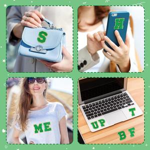 แพทช์ตัวอักษรเชนีลปักโลโก้เหล็ก 3 มิติแบบกำหนดเอง แพทช์ตัวอักษรผ้าทวิลสีสันสดใสแบบติดเองสำหรับหมวก ปี 2026 - Product Image 5