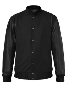 เสื้อแจ็คเก็ตวาร์ซิตี้สีดำสำหรับผู้ชาย Carleigh - Product Image 1