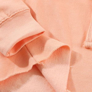 เสื้อฮู้ดครอปท็อปผู้หญิงสำหรับฤดูหนาว ออกแบบเองได้ ไซส์พลัส เป็นมิตรต่อสิ่งแวดล้อม ระบายอากาศได้ดี พร้อมโลโก้ด้านหน้า - Product Image 5