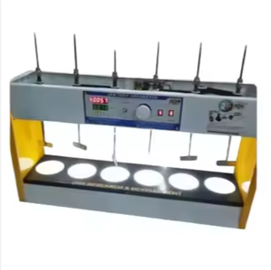 Appareil de test de flocculation, équipement de laboratoire électrique, acier inoxydable, capacité de 2 litres - Product Image 1
