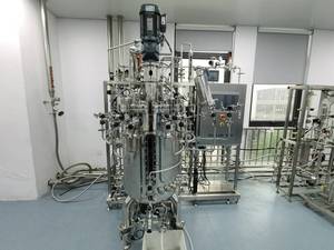 Biorreactor de Acero Inoxidable 304/316 de 500L, Fermentador, Recipiente a Presión, PLC, Producción de Vacunas contra la Enfermedad de Pies y Boca, 5000L - Product Image 4