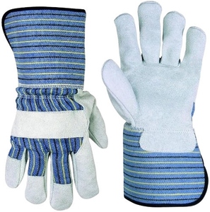 Guantes de Trabajo Canadienses de Alto Rendimiento, Resistentes, de Cuero Vacuno, Suaves, Cómodos, Resistentes a la Abrasión y al Calor - Product Image 1