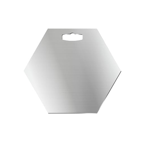 Planche à découper décorative pour la cuisine, fabriquée en acier inoxydable, hautement polie, artisanale, à petit prix. - Product Image 5