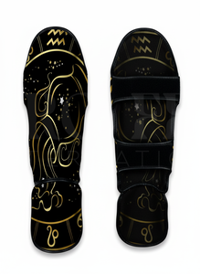 Hot Selling Custom EVA Foam Muay Thai Shin Guards for Unisex Custom Logo Boxing Kickboxing MMA Training <b>Foot</b> Protector Guards - Product Image 4