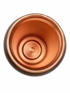 Daily Essentials Etching Floral Copper Water <b>Bottle</b> with Pyramid Shape Design | Leak Proof & Rust Resistant Copper <b>Bottle</b> - Product Image 4