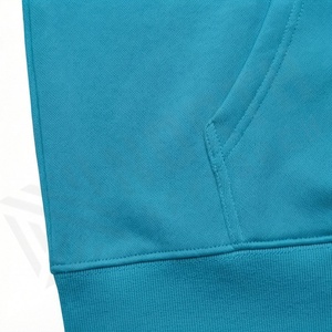 เสื้อฮู้ดผ้าฝ้ายผสมโพลีเอสเตอร์ สไตล์สตรีทแวร์ สีพื้น รับทำโลโก้ สีตามสั่ง ขายส่ง ราคาโรงงาน เสื้อกันหนาวแบบสวมหัว - Product Image 5