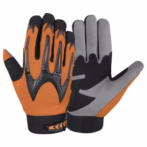 ถุงมือทำงานอุตสาหกรรมหนังสังเคราะห์เสริมแรงคุณภาพสูงพรีเมียม ยี่ห้อ Amara ได้รับมาตรฐานความปลอดภัย CE ทนความร้อน - Product Image 2