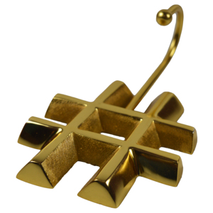 Trendy Gold Plated Design Hooks Home Storage Organizer <b>Wall</b> Decor for Hanging <b>Clothes</b> Coat Hat and Key Design Hook - Product Image 6
