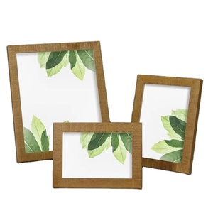 กรอบรูปไม้โบราณขนาดใหญ่ที่กำหนดเองสีทองกรอบรูปไม้แกะสลักบาโรกสีทองกรอบรูปผ้าใบหรูหรา - Product Image 1