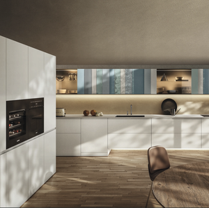 Meubles de cuisine modulaires en MDF écologiques personnalisés JY Project, multifonctionnels, faciles à nettoyer, modernes, fabriqués au Vietnam. - Product Image 1