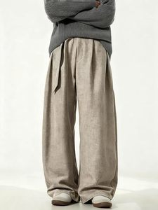 Pantalones Deportivos Holgados de Doble Cintura para Hombre, Personalizados con Serigrafía, Fabricantes de Ropa Personalizada - Product Image 5