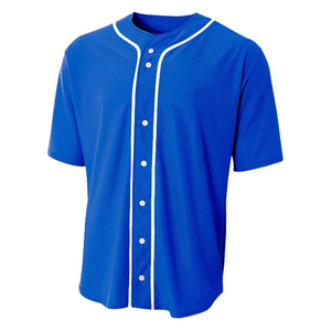 Fabrication professionnelle d'uniformes de baseball, ensemble personnalisé de maillot et de pantalon, vêtements de sport à bas prix, couleur unie - Product Image 3