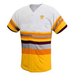 Uniforme de béisbol personalizado 100% poliéster para hombre, incluye camiseta y pantalón en color personalizado - Product Image 3