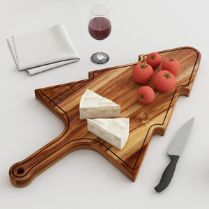 Plateau de service en bois de luxe avec poignées dorées, plateau carré ou ovale en bois pour aliments, plateau décoratif pour table basse, ottoman, plateau de service pour le thé - Product Image 6