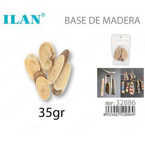 Base Ovale in Legno Ilan 35 Gr per Progetti Artigianali - Product Image 3