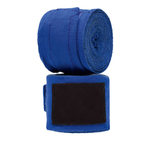 Vendas de Algodón Azules para Entrenamiento de Boxeo, Cómodas para Usar en Todas las Estaciones - Product Image 1