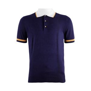 <b>Patchwork</b> Merino Wool Mens T <b>Shirt</b> Summer Crew Neck Thin Sweater Premium Casual Knitwear - Product Image 4