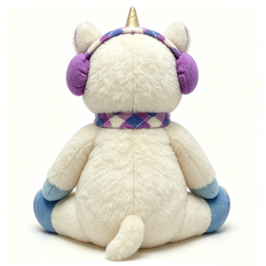 Peluche de créature fantastique personnalisée, licorne en peluche à collectionner, cadeau de Noël, cadeau d'hiver pour enfants, poupée compagnon de nuit - Product Image 3