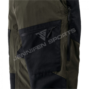 Pantalon de travail décontracté multi-poches en toile 100 % coton pour homme, idéal pour la randonnée et la chasse, fabrication OEM sur mesure, vente en gros - Product Image 4