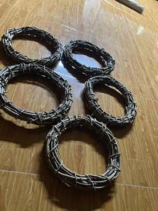 เครื่องประดับคริสต์มาสทำมือจากไม้ไผ่ธรรมชาติ ขนาด 15 ซม. ของตกแต่งเทศกาลวันหยุดสำหรับบ้าน ต้นคริสต์มาส ของขวัญสำหรับงานปาร์ตี้ - Product Image 2