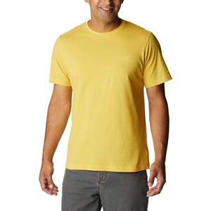 เสื้อยืดผู้ชาย โลโก้ด้านหน้า แบบเรียบ ทรงโอเวอร์ไซส์ แขนสั้น ผ้าสเตรช 2 ทิศทาง ผ้าฝ้าย 100% 220gsm แห้งเร็ว เป็นมิตรกับสิ่งแวดล้อม ผลิตแบบ OEM/ODM - Product Image 1