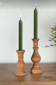 Wooden Votive Candle Holder for Decoration Antique Finish Wooden Candle Holder Eco-Friendly Wooden Candle Holder - Product Image 3