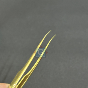 แหนบแยกขนตาคุณภาพสูง สแตนเลสอย่างดี ป้องกันไฟฟ้าสถิต ทนทาน ขายดีที่สุด - Product Image 1