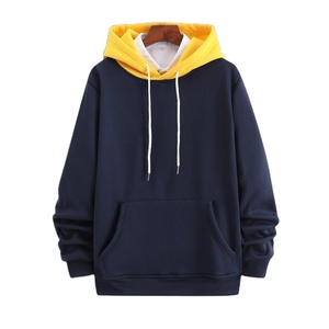Sweat-shirt à capuche épais double couche en molleton de coton, coupe oversize, avec col structuré, poche kangourou et bordures côtelées - Product Image 1