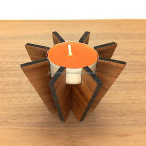 Traditional Indian Style Brass Metal T-Light Holder Perfect <b>for</b> <b>Pooja</b> <b>Mandir</b> Temple Decoration and Religious Festival Lighting - Product Image 1