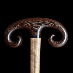 Bastón de cuerno de búfalo para personas mayores y artículos para el hogar de Barkah Star - Product Image 1