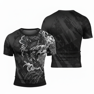 เสื้อรัดรูประบายอากาศซับเหงื่อ แขนสั้น สำหรับออกกำลังกาย ฟิตเนส ยิม กีฬา ลดราคาพิเศษ - Product Image 2