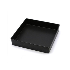 Molde Cuadrado Negro para Hornear, Bandeja Antiadherente para Pasteles, Utensilios para Hornear Postres para el Hogar, Cocina y Panadería - Product Image 1