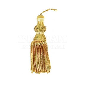 Borlas de Oro Premium para Decoración de Iglesias, Adornos Colgantes, Lazos de Lujo para Cojines de Sofá y Túnicas de Ceremonia - Product Image 1
