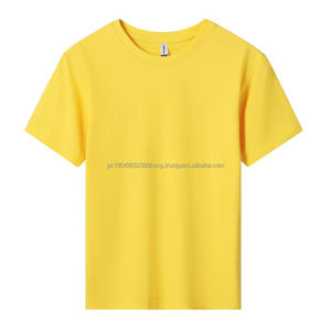 Niños tamaño 100% algodón suave sensación calidad camiseta impresión personalizada logotipos Calidad Algodón niños camiseta - Product Image 3