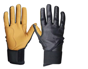 Guantes de Bateo de Béisbol y Sóftbol de Cuero de Color Personalizado, de Alta Calidad, Transpirables, Ambidiestros, de Secado Rápido, del Fabricante - Product Image 1
